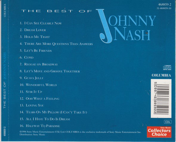 Johnny Nash : The Best Of (CD, Comp, RE)
