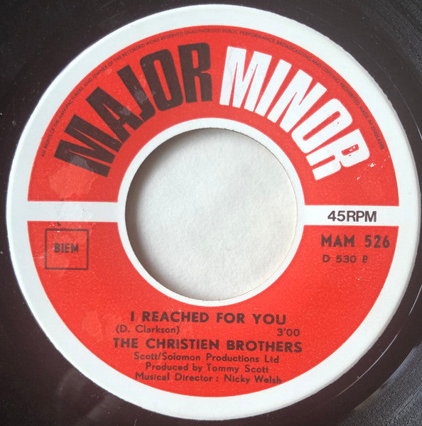 The Christien Brothers : Answer Me (7", Single)