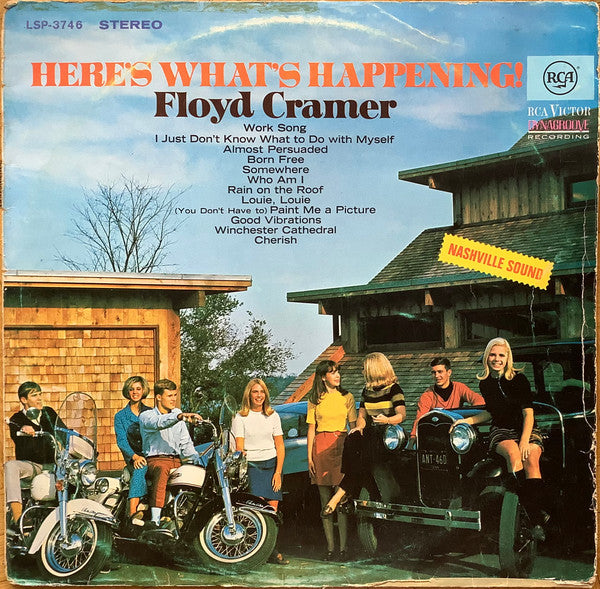 Floyd Cramer : Here's What's Happening! (LP, Album)