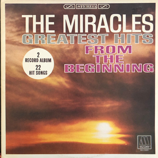 The Miracles : Greatest Hits From The Beginning (2xLP, Comp)