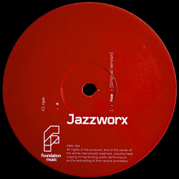 Jazzworx : Hae (12")