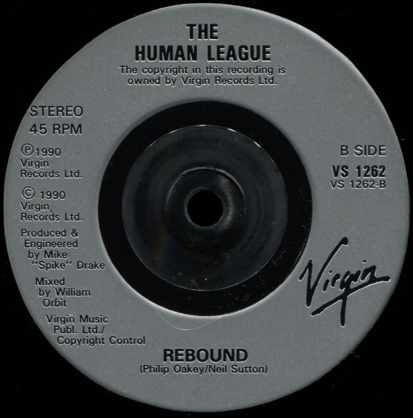 The Human League : Heart Like A Wheel (7", Single)