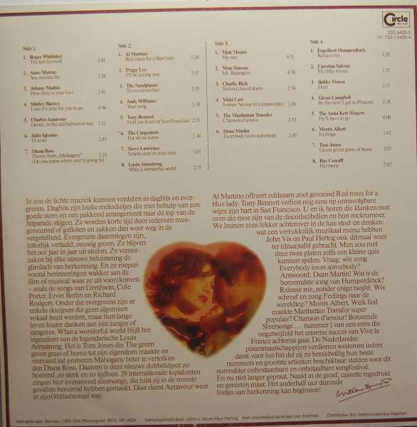 Various : Beroemde Sfeersongs  - Grand Gala Door 's Werelds Beste Solisten (2xLP, Comp, Gat)