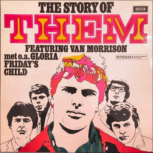 Them (3) Featuring Van Morrison : The Story Of Them (LP, Comp, RE)