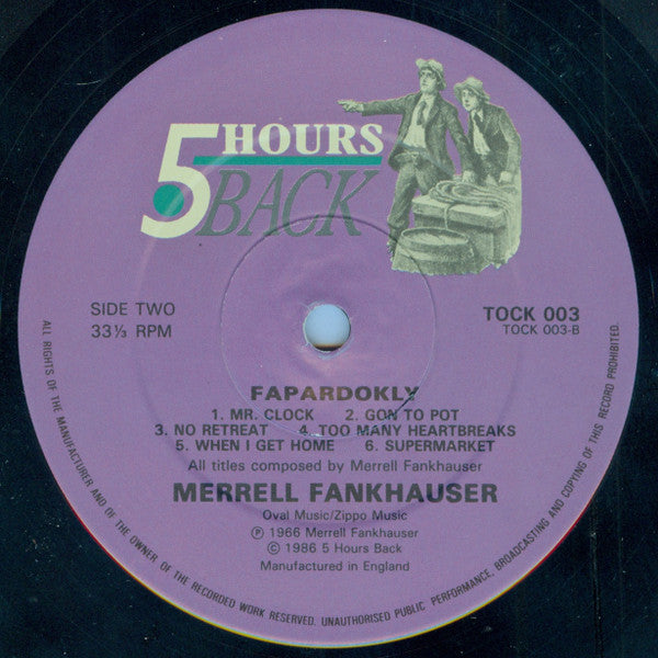 Fapardokly : Fapardokly (LP, Album, RE)