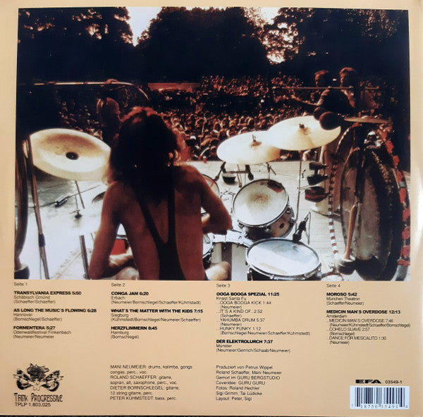 Guru Guru : Live (2xLP, Album)