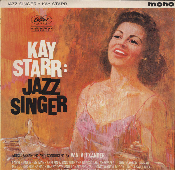 Kay Starr : Kay Starr: Jazz Singer (LP, Album, Mono, RE)