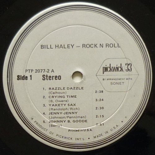 Bill Haley : Rock N Roll (2xLP)