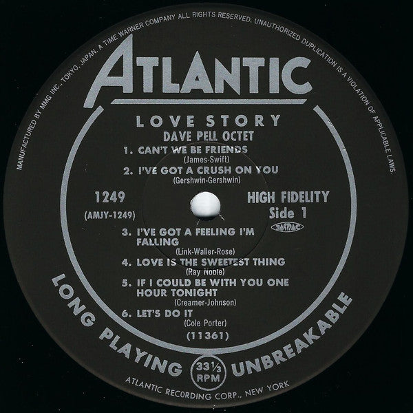 Dave Pell Octet : Love Story (LP, Album, RE)