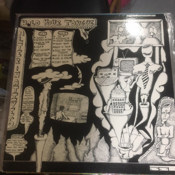 Alter-Natives : Hold Your Tongue (LP, Album)