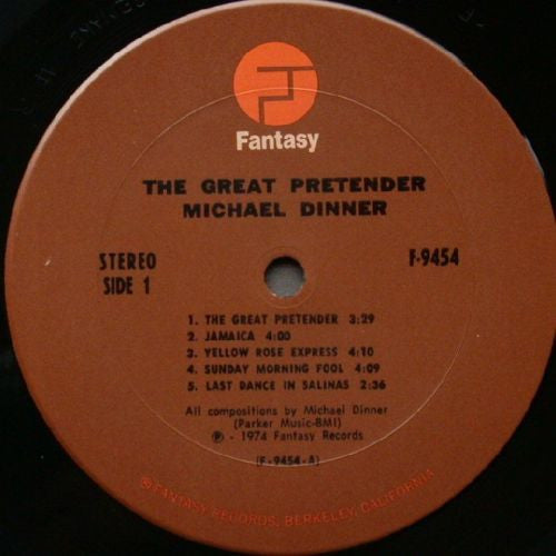 Michael Dinner : The Great Pretender (LP, Album)