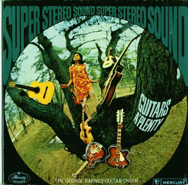 The George Barnes Guitar Choir : Guitars A' Plenty (LP, Album, RE)