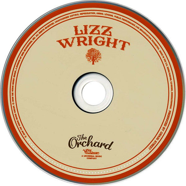 Lizz Wright : The Orchard (CD, Album)