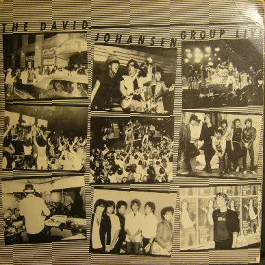 David Johansen Group : The David Johansen Group Live (LP, Album, Promo)