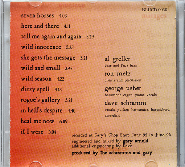 The Schramms : Dizzy Spell (CD, Album)