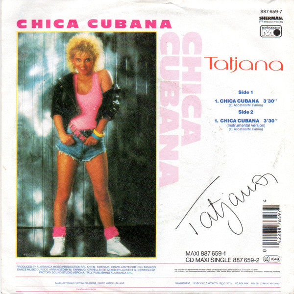 Tatjana : Chica Cubana (7", Single)
