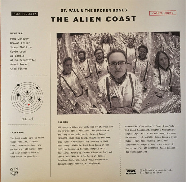 St. Paul & The Broken Bones : The Alien Coast (LP, Album)
