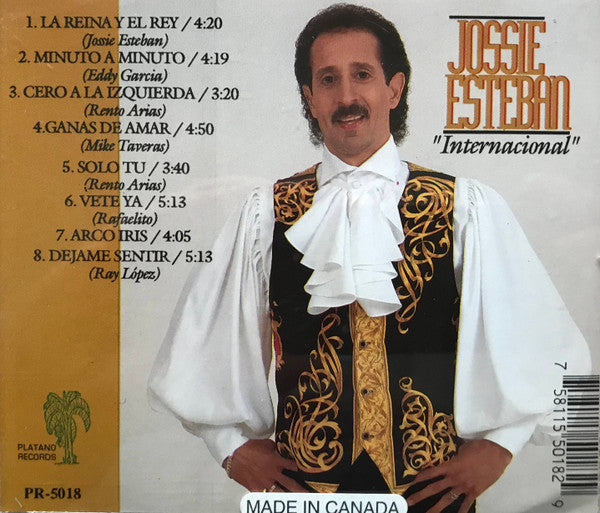 Jossie Esteban : Internacional  (CD, Album)
