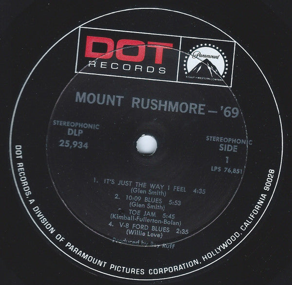 Mount Rushmore (2) : '69 (LP, Album, Mon)