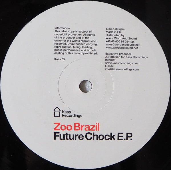 Zoo Brazil : Future Chock E.P. (12", EP)