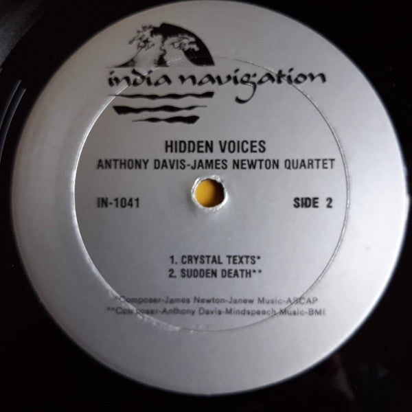 Anthony Davis/James Newton Quartet : Hidden Voices (LP, Album)