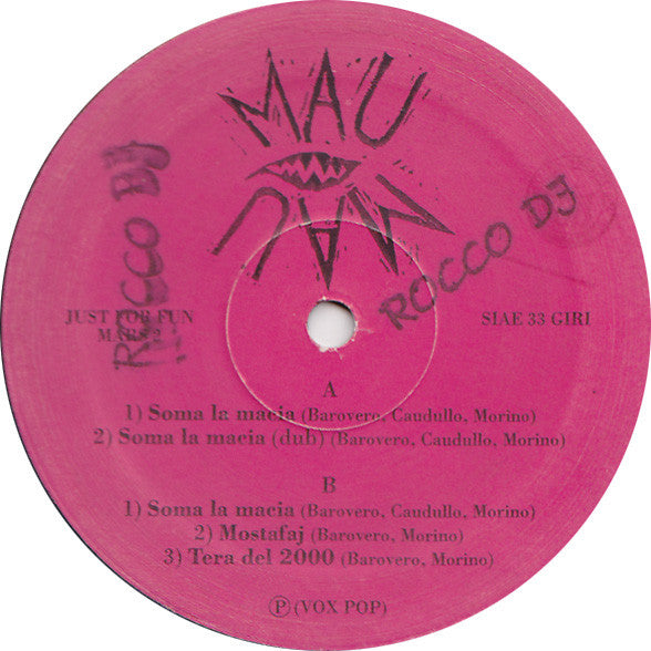 Mau Mau (2) : Soma La Macia (12")