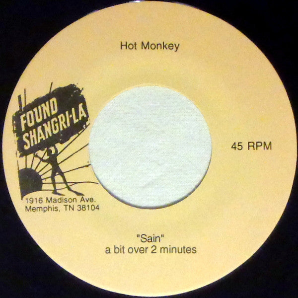 Hot Monkey / Linda Heck : Split (7", Spl)