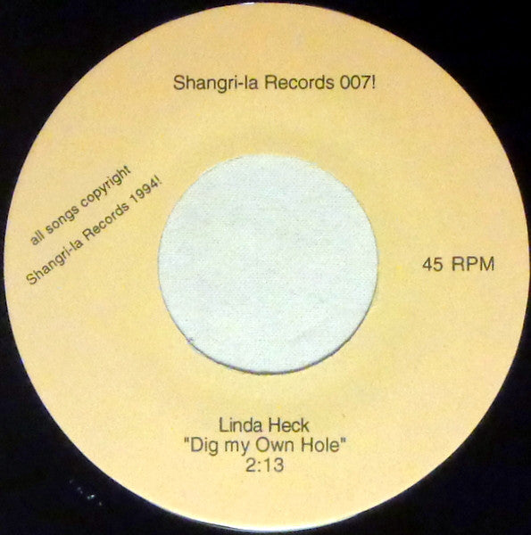 Hot Monkey / Linda Heck : Split (7", Spl)