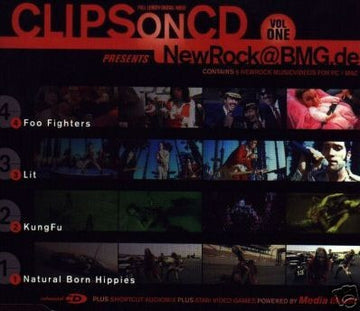 Various : Clips On CD Vol. One (CD-ROM, Enh, Promo)