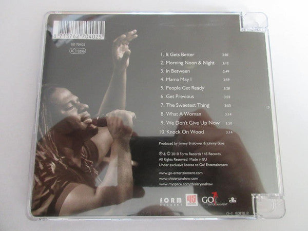 Ryan Shaw (2) : This Is Ryan Shaw - It Gets Better (CD, Album)