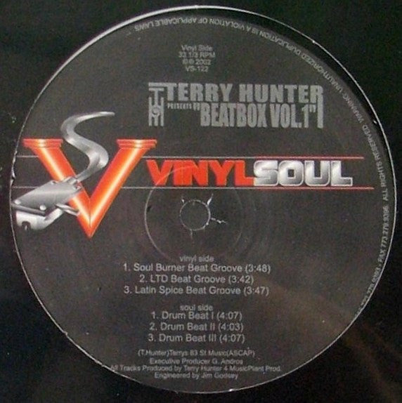 Terry Hunter : Beatbox Vol. 1 (12")
