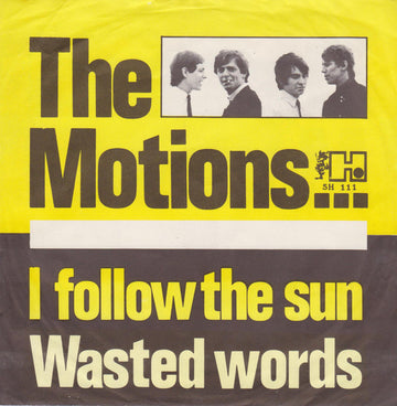 The Motions : I Follow The Sun / Wasted Words (7", Single)