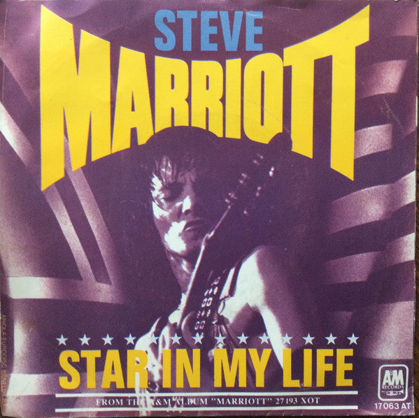 Steve Marriott : Star In My Life (7")