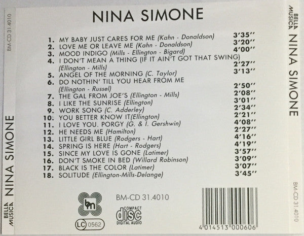 Nina Simone : Nina Simone (CD, Comp)