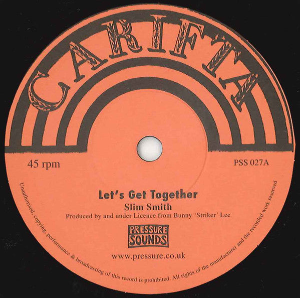 Slim Smith / Webber Sisters : Let's Get Together / My World (7", Single, RE)