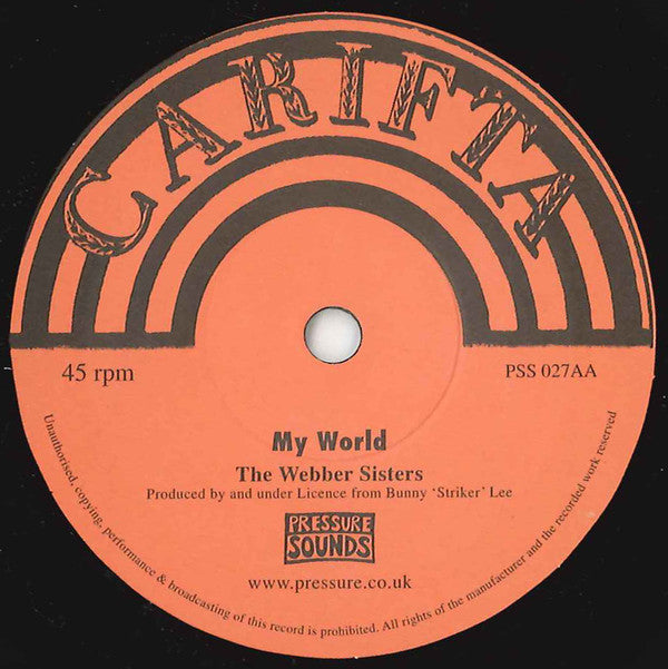 Slim Smith / Webber Sisters : Let's Get Together / My World (7", Single, RE)