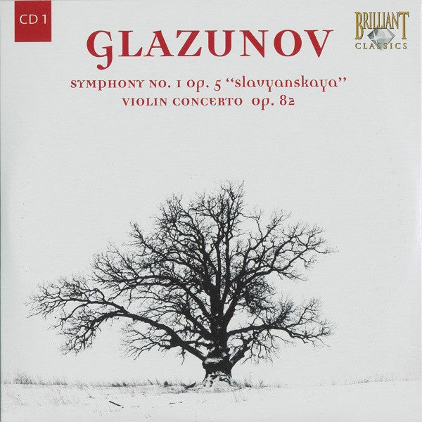 Alexander Glazunov / The Russian State Symphony Cappella, Valery Polyansky : Symphonies (Complete) • Cantatas • Famous Ballet Music • Violin Concerto (7xCD, RE + Box, Comp)