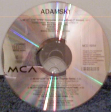 Adamski + Jimi Polo : Never Goin' Down ! (CD, Single)