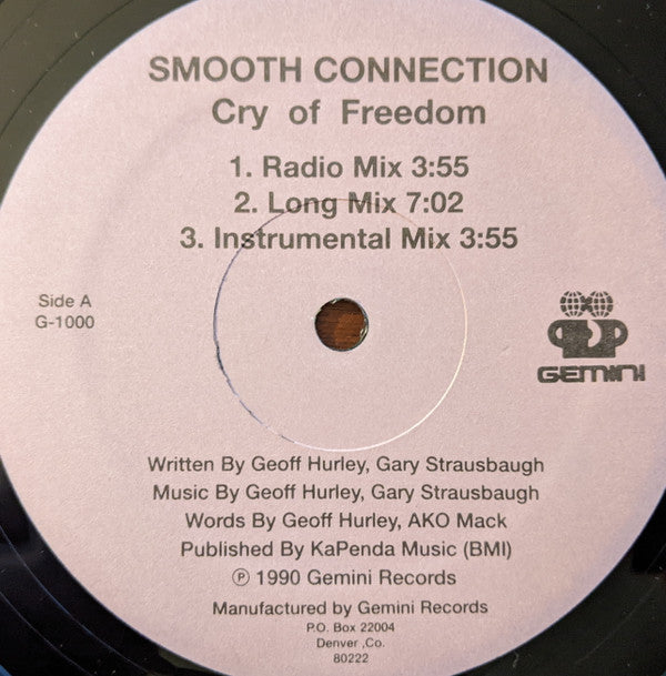 Smooth Connection : Cry Of Freedom (12")