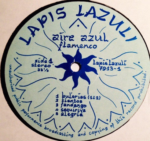 Aire Azul : Flamenco (LP)