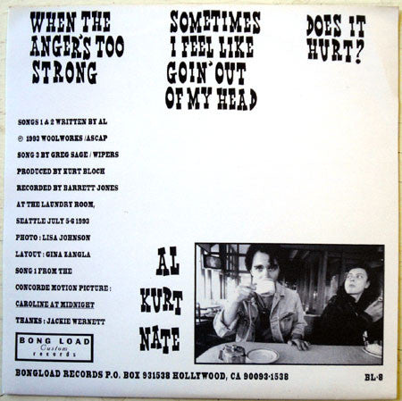 My Favorite Martian : When The Anger's Too Strong (7", Single)