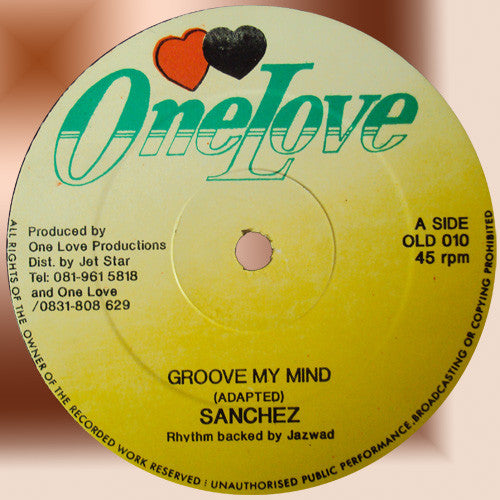 Sanchez / Alton Ellis : Groove My Mind / I´m No Fool (12")