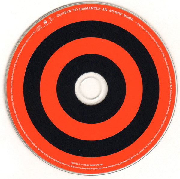 U2 : How To Dismantle An Atomic Bomb (CD, Album, RP)