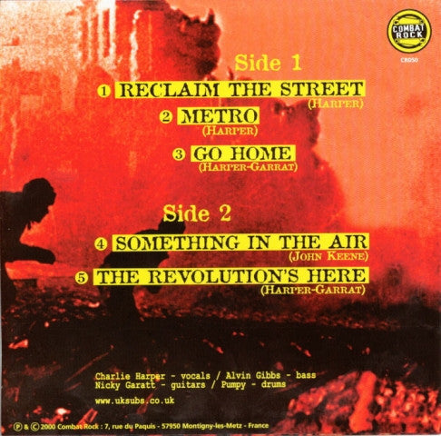 UK Subs : The Revolution's Here (7", EP, Ltd)