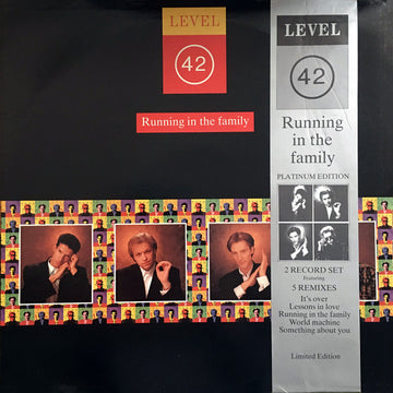 Level 42 : Running In The Family (Platinum Edition) (2xLP, Album, Ltd)