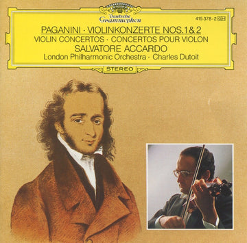 Niccolò Paganini - Salvatore Accardo, London Philharmonic Orchestra, Charles Dutoit : Violinkonzerte Nos. 1 & 2 (CD, Comp)