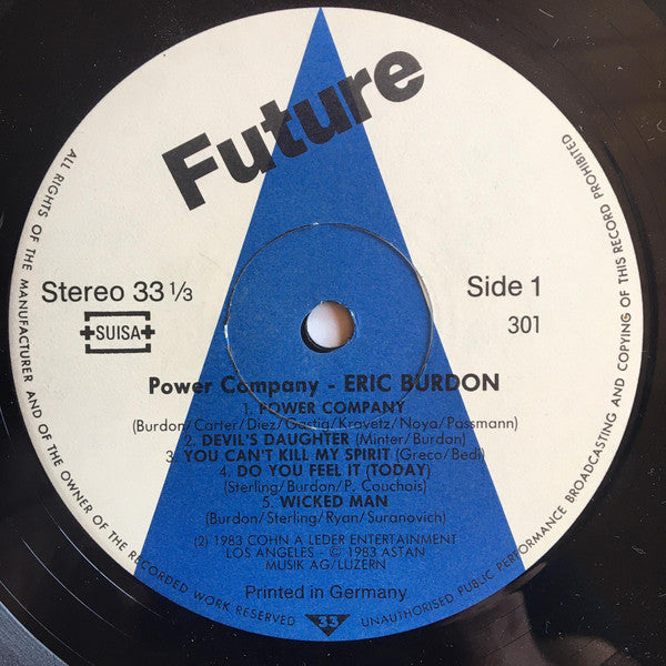 Eric Burdon : Power Company (LP, Album)