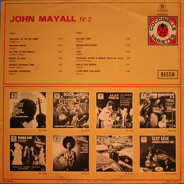 John Mayall : John Mayall N° 2 (LP, Comp)
