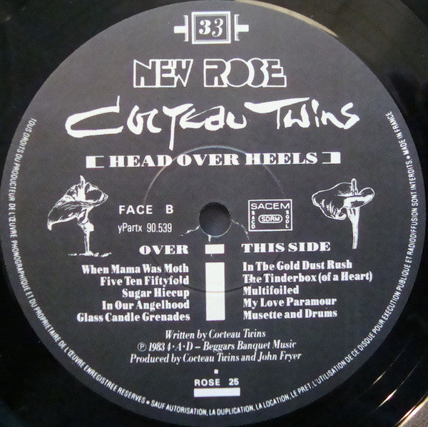 Cocteau Twins : Head Over Heels (LP, Album)
