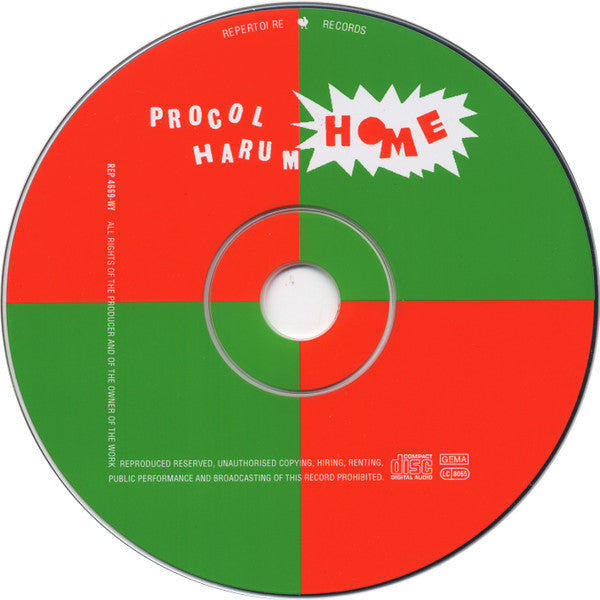 Procol Harum : Home (CD, Album, RE, Dig)